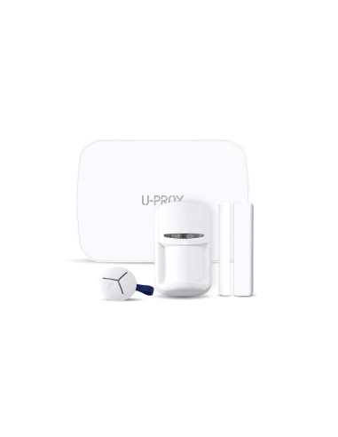 <STRONG>KIT U-PROX MP S BLANCO COMPUESTO POR:</STRONG>. 1X CENTRAL ETHERNET + GPRS DE SEGURIDAD <STRONG>UPROX-009</STRONG> (U-PR