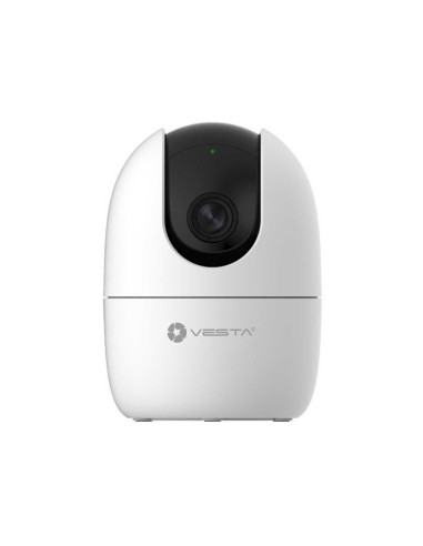 CÁMARA COMPACTA WIFI IP VESTA DE 2MP CON ILUMINACIÓN INFRARROJA 10M PARA INTERIOR. FORMATO H.265 Y H.264+. CMOS 1/2,7" DE 2MP. R