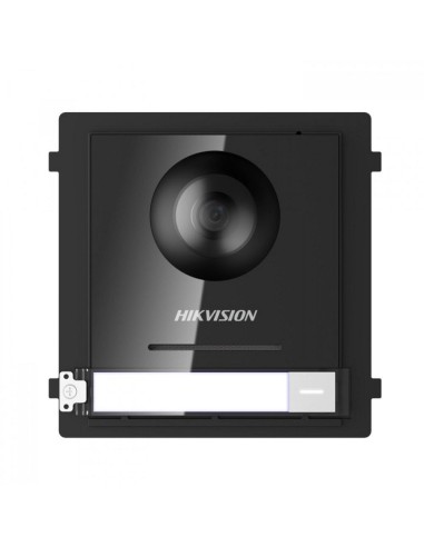 MÓDULO DE VIDEOPORTERO PARA SISTEMA MODULAR HIKVISION. CMOS 2MP, H.264, VISIÓN NOCTURNA. AUDIO BIDIRECCIONAL FULL-DUPLEX. 4 ENTR