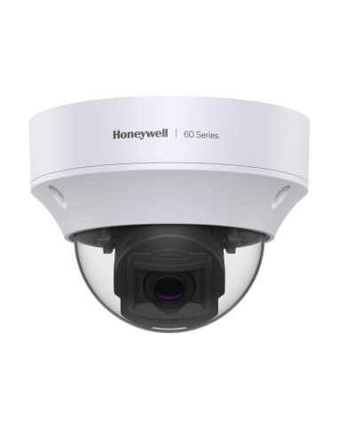 DOMO IP HONEYWELL SERIE 60. 5MP@25IPS, H.265/H.264. ICR, 0,04 LUX, SMART IR 50M. ÓPTICA MOTORIZADA 2,7~13,5 MM. WDR 120DB, 3D-DN