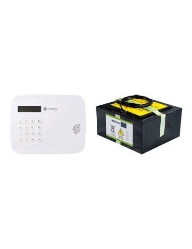 KIT VESTA COMPACTA 4G COMPUESTO POR:. 1X CENTRAL COMPACTA 4G VESTA-068N DE 50 ZONAS VÍA RADIO CON <STRONG>CONECTIVIDAD CLOUD AL