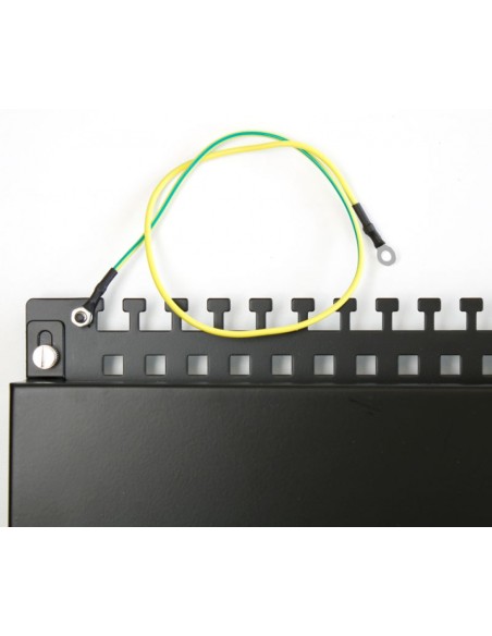 CAJA DE CONEXION RJ45 CAT.6 24 PUERTOS, NEGRO BOX058