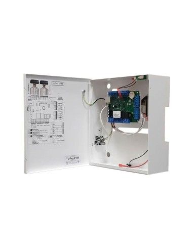 CONTROLADOR DE ACCESOS AVANZADO U-PROX IP400 BASADO EN IP PARA HASTA 2 PUERTAS. PANEL DE CONTROL DE ACCESO SEGURO Y FIABLE. INCO