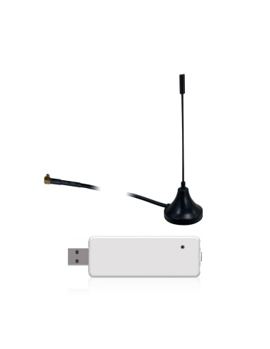 DONGLE LORA. PERMITE QUE LOS PANELES VESTA EMPLEEN EL PROTOCOLO LORA COMO VÍA ALTERNATIVA DE REPORTE A CENTRAL RECEPTORA DE ALAR