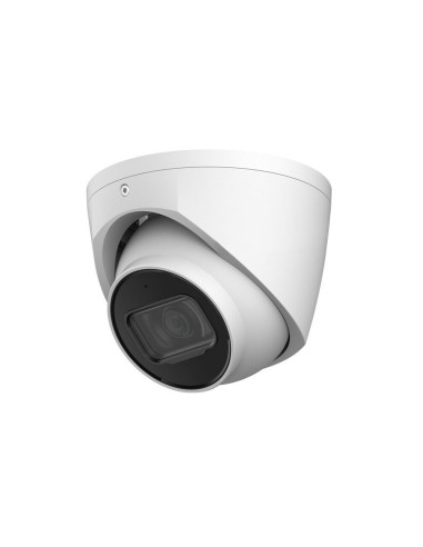 DOMO IP DE 4MP@20IPS. SMART H.265+. ICR, 0,006/0,0006 LUX, SMART IR 30M. ÓPTICA FIJA DE 2,8 MM. WDR 120DB, 3D-NR, 4 ROI. PROTECC