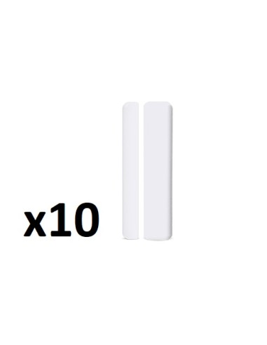 PACK 10 CONTACTO MAGNÉTICO U-PROX PARA PUERTA / VENTANA. UN INTERRUPTOR REED. SALIDA PARA CONEXIÓN LED DE INFORMACIÓN DE ARMADO.