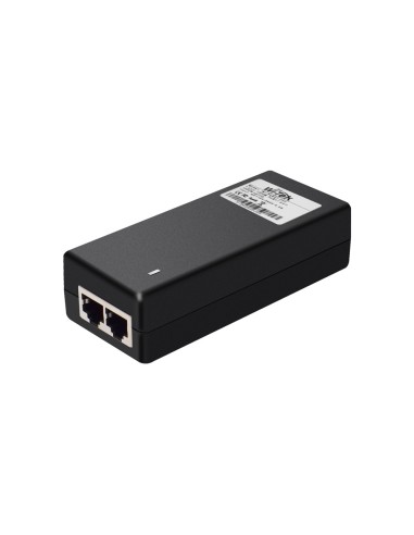 INYECTOR / SPLITTER POE. 1 PUERTO POE RJ45 DE 10/100 MBPS, 1 PUERTO ETHERNET DE 10/100 MBPS. COMPATIBLE CON 802.3AF/AT/BT. FÁCIL