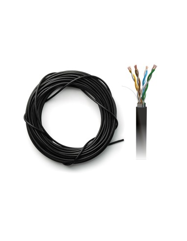 CABLE BB4 CON 4 PARES TRENZADOS. COBRE CON UNA CALIDAD SUPERIOR AL 99%. NÚCLEO DE COBRE MULTI FILAR CON UNA SECCIÓN TOTAL AWG24.