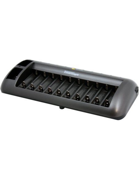 CARGADOR-DESCARGADOR PARA AAA/AA Y 9V NI