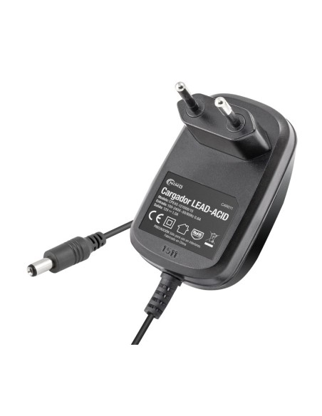 CARGADOR BATERIAS DE PLOMO 12V/1000MA CA