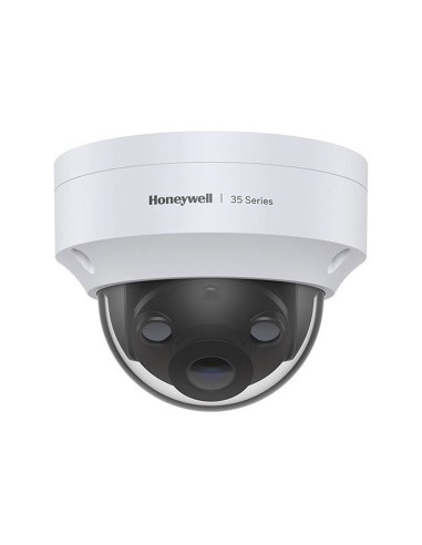 DOMO IP HONEYWELL SERIE 35. 5MP@25/30IPS, H.265/H.264. ICR, 0,007 LUX, SMART IR 40M. ÓPTICA FIJA DE 2,8 MM. WDR 120DB, 3D-DNR, R