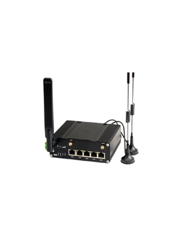 ROUTER INDUSTRIAL 4G. ANTENA. 4 PUERTOS ETHERNET. 2 SIM. WIFI. GPS. POE IDTK BY CRITICAL IDTK-ROUT615