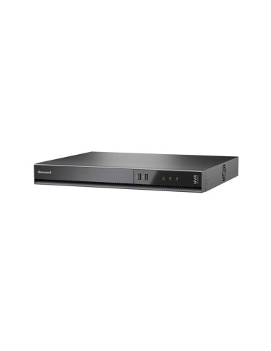 NVR IP HONEYWELL SERIE 35 DE 16 CANALES. H.265/H264. GRABACIÓN DE HASTA 8MP. ANCHO DE BANDA DE 128MBPS. SALIDAS HDMI 4K Y VGA 10