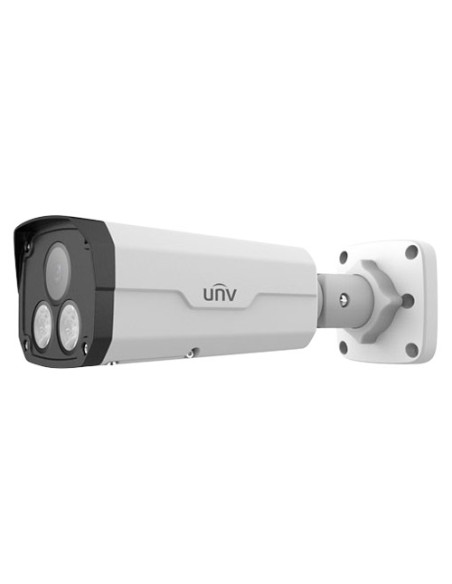 CÁMARA BULLET IP UNIVIEW - GAMA PRIME - 4 MP | LENTE 4 MM | MICROSD 512 GB - LUZ BLANCA 30 M | WDR 120 DB - COLOR HUNTER | CONTE