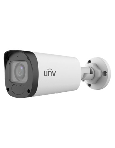 CÁMARA BULLET IP UNIVIEW - GAMA EASY - 5 MP | LENTE MOTORIZADA 2.8~ 12 MM  - IR 50 M | WDR 120 DB | MICROSD 256 GB -  - POE | IP