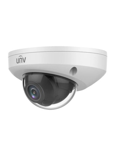 CÁMARA DOMO IP UNIVIEW - GAMA PRIME - 2 MP | LENTE 2.8 MM | MICROSD 256 GB - IR 30M | WDR 120 DB  - LIGHTHUNTER | ANÁLISIS ESTAD
