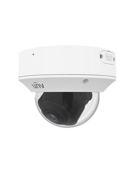 CÁMARA DOMO IP UNIVIEW - GAMA PRIME - 8 MP | LENTE 2.8 ~ 12 MM | MICROSD 256 GB - IR 40 M | WDR 120 DB - LIGHT HUNTER | CONTEO D