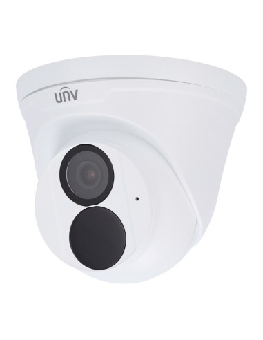 CÁMARA TURRET IP UNIVIEW - GAMA EASY - 4 MP | LENTE 2.8 MM | MICROSD 256 GB - IR 30 M | WDR 120 DB -  - POE | IP67 - MICRÓFONO