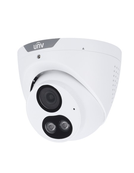 CÁMARA TURRET IP UNIVIEW - GAMA PRIME - 5 MP | LENTE 2.8 MM | MICROSD 512 GB - IR 30M | LUZ BLANCA 30M | WDR 120 DB  - TRI-GUARD