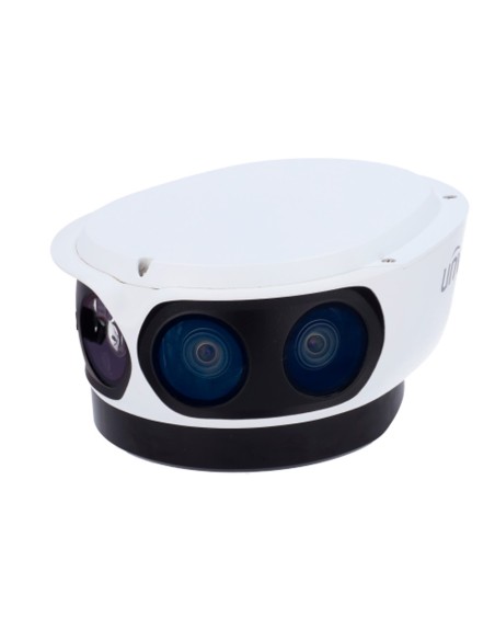 CAMARA IP PANORAMICA 12 MEGAPIXEL (4096X1800) - GAMA PRO - 1/1.8&QUOT; PROGRESSIVE SCAN CMOS - LENTE 4.2 MM | 4 LENTES - IR 50 M