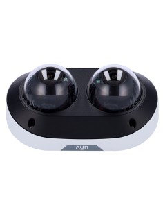 CÁMARA DOBLE  DOMO IP UNIVIEW - GAMA PRIME - 2 X 4 MP | 2 X LENTE 2.8 | MICROSD 512 GB - IR 30 M | WDR 130 DB - LIGHT HUNTER | C 2