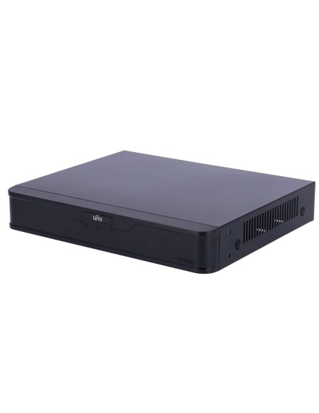UNIVIEW NVR PRIME - 4 CANALES - RESOLUCIÓN MÁXIMA 16 MP - 1 HDD HASTA 16 TB - UMD | SIP | CONTEO | DETECCIÓN FACIAL - ANCHO DE B