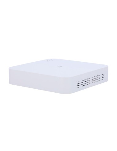 GAMA PRIME - GRABADOR NVR PARA CÁMARAS IP - 4 CH VÍDEO / 4 CH POE - RESOLUCIÓN MÁXIMA 8MPX - ANCHO DE BANDA 80 MBPS - ADMITE FUN