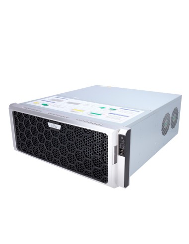 GRABADOR NVR PARA CÁMARAS IP - GAMA PRO - 128 CH VÍDEO | 12 MPX - ANCHO DE BANDA 768 MBPS - ADMITE 16 DISCOS DUROS  - RAID 0, 1,