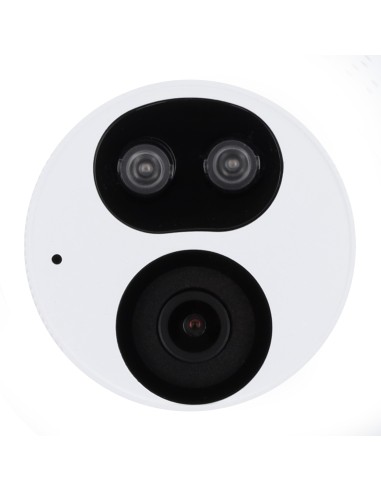 CÁMARA TURRET IP UNIVIEW - GAMA PRIME - 5 MP | LENTE 2.8 MM | MICROSD 512 GB - IR 30M | LUZ BLANCA 30M | WDR 120 DB  - TRI-GUARD