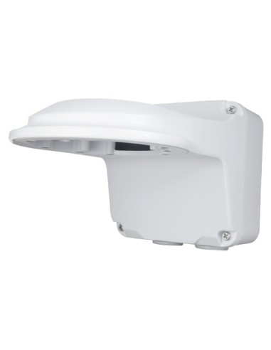 SOPORTE DE PARED - CAJA DE CONEXIONES - APTO PARA USO EN EXTERIOR - COLOR BLANCO | 125 MM (AL) X 125 (AN) X 233 (FO) - COMPATIBL