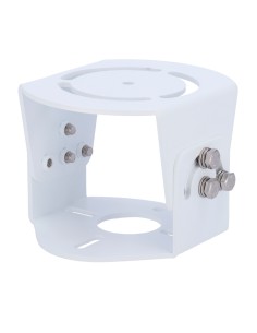 SOPORTE DE POSTE - PARA CÁMARAS 2D - APTO PARA USO EXTERIOR/ INTERIOR  - COLOR BLANCO - 117 X 101 X  83 MM