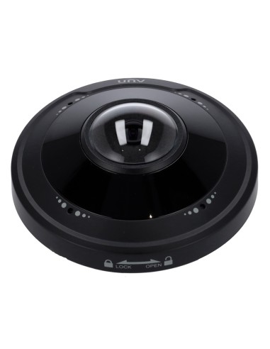 CÁMARA IP FISHEYE 5 MEGAPIXEL COLOR NEGRO - GAMA PRIME - 1/2.8&QUOT; PROGRESSIVE SCAN CMOS - LENTE 1.4 MM FISHEYE 360º | WDR - I
