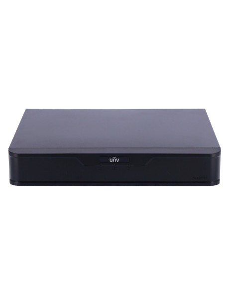 UNIVIEW NVR PRIME - 4 CANALES - RESOLUCIÓN MÁXIMA 16 MP - 1 HDD HASTA 16 TB - UMD | SIP | CONTEO | DETECCIÓN FACIAL - ANCHO DE B