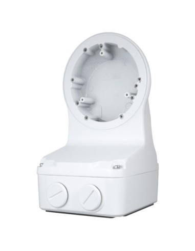 SOPORTE DE PARED - CAJA DE CONEXIONES - APTO PARA USO EN EXTERIOR - COLOR BLANCO | 125 MM (AL) X 125 (AN) X 233 (FO) - COMPATIBL