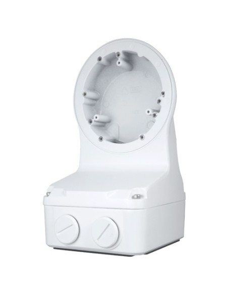 SOPORTE DE PARED - CAJA DE CONEXIONES - APTO PARA USO EN EXTERIOR - COLOR BLANCO | 125 MM (AL) X 125 (AN) X 233 (FO) - COMPATIBL