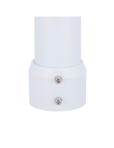 SOPORTE DE TECHO - PARA CÁMARAS DOMO - ALTURA 200 MM | 59  (Ø) MM - APTO PARA USO EN INTERIOR Y INTERIOR - COLOR BLANCO - FABRIC 2