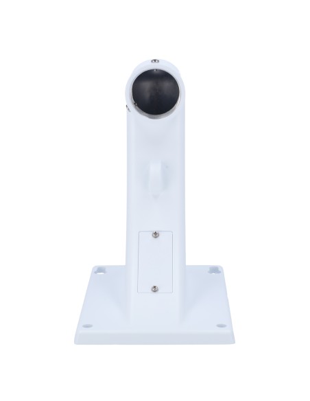 SOPORTE DE PARED - PARA DOMOS MOTORIZADOS - APTO PARA USO EN EXTERIOR - COLOR BLANCO - PASADOR DE CABLES - 230.3MMX141MMX201.5MM