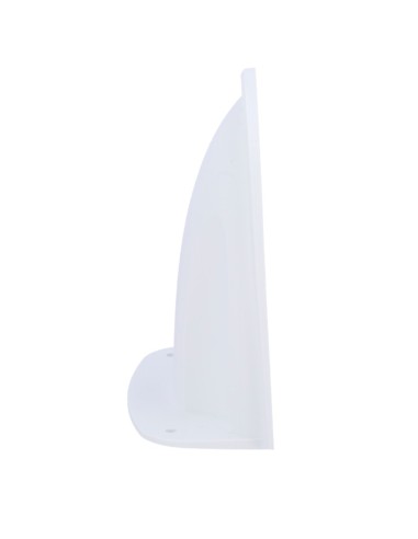 SOPORTE DE PARED - PARA CÁMARAS DOMO - APTO PARA USO EN EXTERIOR - COLOR BLANCO - 130 MM X 130 MM X 55 MM