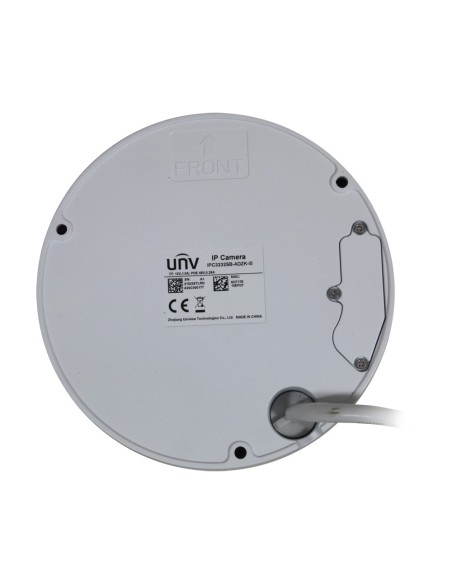 CÁMARA DOMO IP UNIVIEW - GAMA PRIME - 8 MP | LENTE 2.8 ~ 12 MM | MICROSD 256 GB - IR 40 M | WDR 120 DB - LIGHT HUNTER | CONTEO D