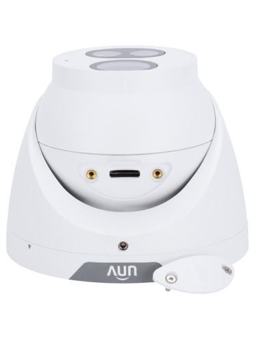 CÁMARA TURRET IP UNIVIEW - GAMA PRIME - 5 MP | LENTE 2.8 MM | MICROSD 512 GB - IR 30M | LUZ BLANCA 30M | WDR 120 DB  - TRI-GUARD