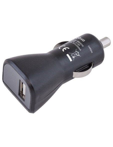 CARGADOR ALIMENTADOR 12-24VCC / USB 5VCC-2400MA CAR243