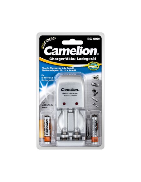 CARGADOR DE BATERIAS NI-CD/NI-MH 2XAA/AA