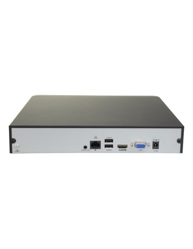 NVR FOR IP CAMERAS - EASY RANGE - 8 CH VIDEO / ULTRA COMPRESSION 265 - MAXIMUM RESOLUTION 8 MPX - SUPPORTS SMART FEATURES - SUP