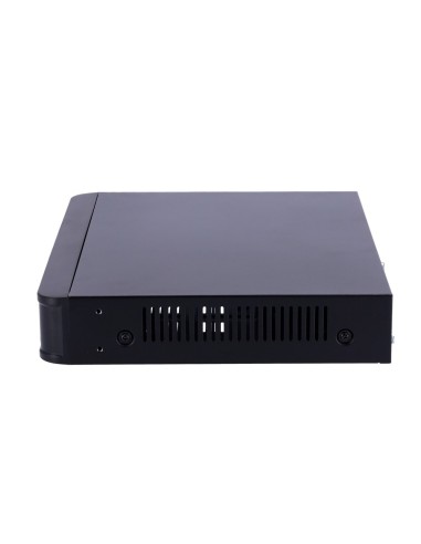 UNIVIEW NVR PRIME - 4 CANALES - RESOLUCIÓN MÁXIMA 16 MP - 1 HDD HASTA 16 TB - UMD | SIP | CONTEO | DETECCIÓN FACIAL - ANCHO DE B