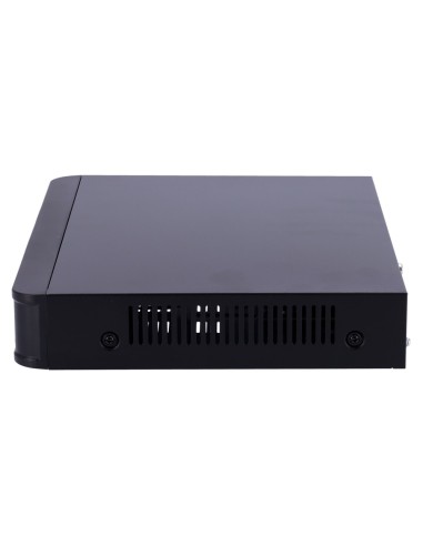 GRABADOR NVR PARA CÁMARAS IP - GAMA PRIME - 4 CH VÍDEO / COMPRESIÓN ULTRA H.265 - 4 CANALES POE - RESOLUCIÓN MÁXIMA 8MPX - ANCHO