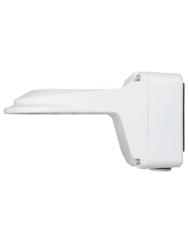 SOPORTE DE PARED - CAJA DE CONEXIONES - APTO PARA USO EN EXTERIOR - COLOR BLANCO | 125 MM (AL) X 125 (AN) X 233 (FO) - COMPATIBL