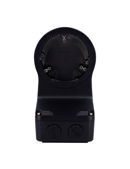 SOPORTE DE PARED - CAJA DE CONEXIONES - APTO PARA USO EN EXTERIOR - COLOR NEGRO | 125 MM (AL) X 125 (AN) X 233 (FO) - COMPATIBLE