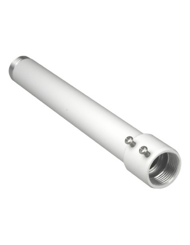 SOPORTE TECHO PARA DOMOS MOTORIZADAS - ALTURA 223 MM | 32 (Ø) MM - APTO PARA USO EN EXTERIOR - COLOR BLANCO - FABRICADO EN ALUMI