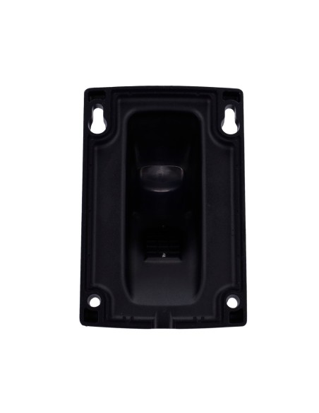 SOPORTE DE PARED - PARA DOMOS MOTORIZADOS - APTO PARA USO EN EXTERIOR - COLOR NEGRO - PASADOR DE CABLES - 216 MM (AL) X 141 (AN)