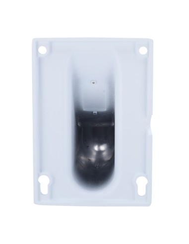 SOPORTE DE PARED - PARA DOMOS MOTORIZADOS - APTO PARA USO EN EXTERIOR - COLOR BLANCO - PASADOR DE CABLES - 230.3MMX141MMX201.5MM